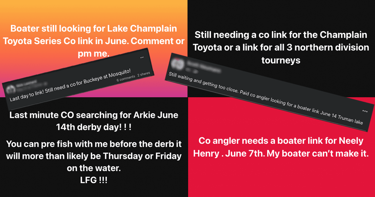 Facebook tournament link partner chaos