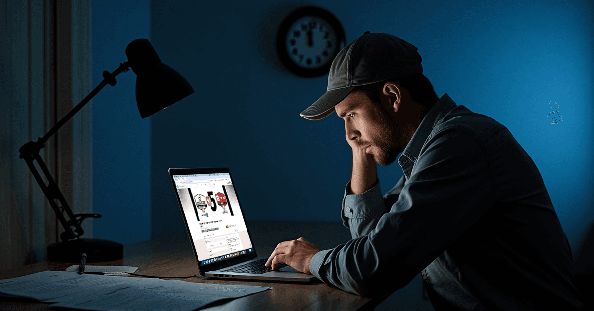 Angler Searching Facebook Groups for MLF Linking Partner